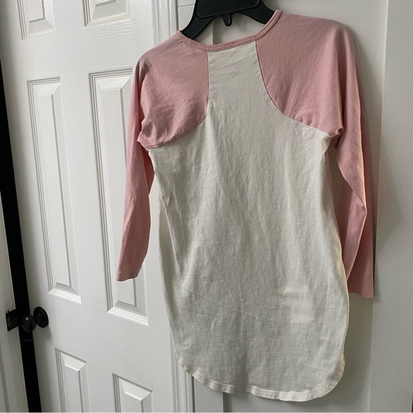 Tea Collection Floral Long-Tail Tunic T-Shirt in Size 10 - Picture 3 of 5